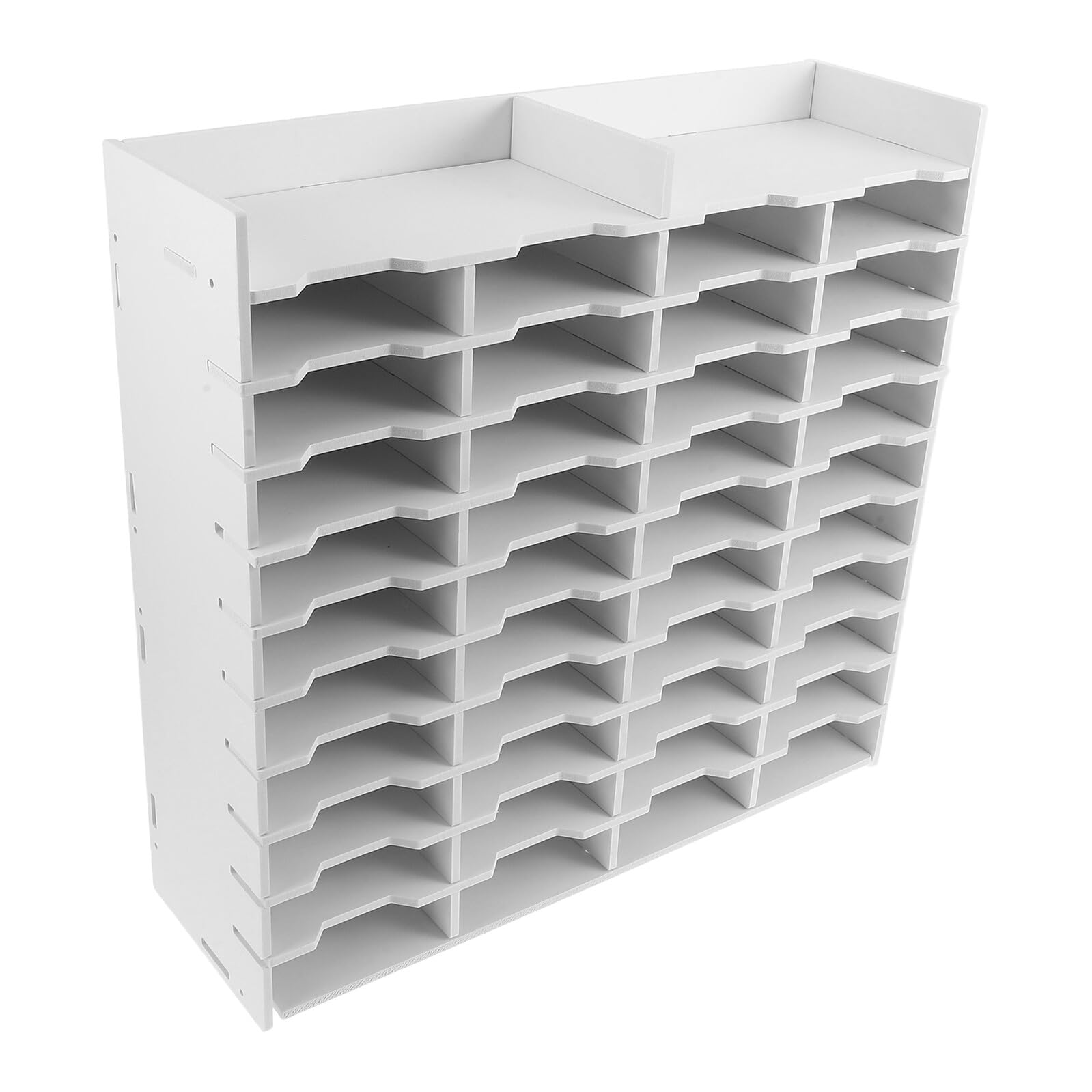 ifundom Portapenne da Tavolo per 40 Pennarelli in PP Resistente Organizer per Pennarelli Artistici Scomparti Multipli Custodia Portaoggetti Salvaspazio per Casa Ufficio e Aula