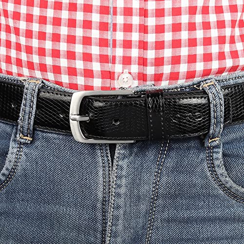 Image of ZORO Men' PU Leather Belt, (Black,Brown,Tan)