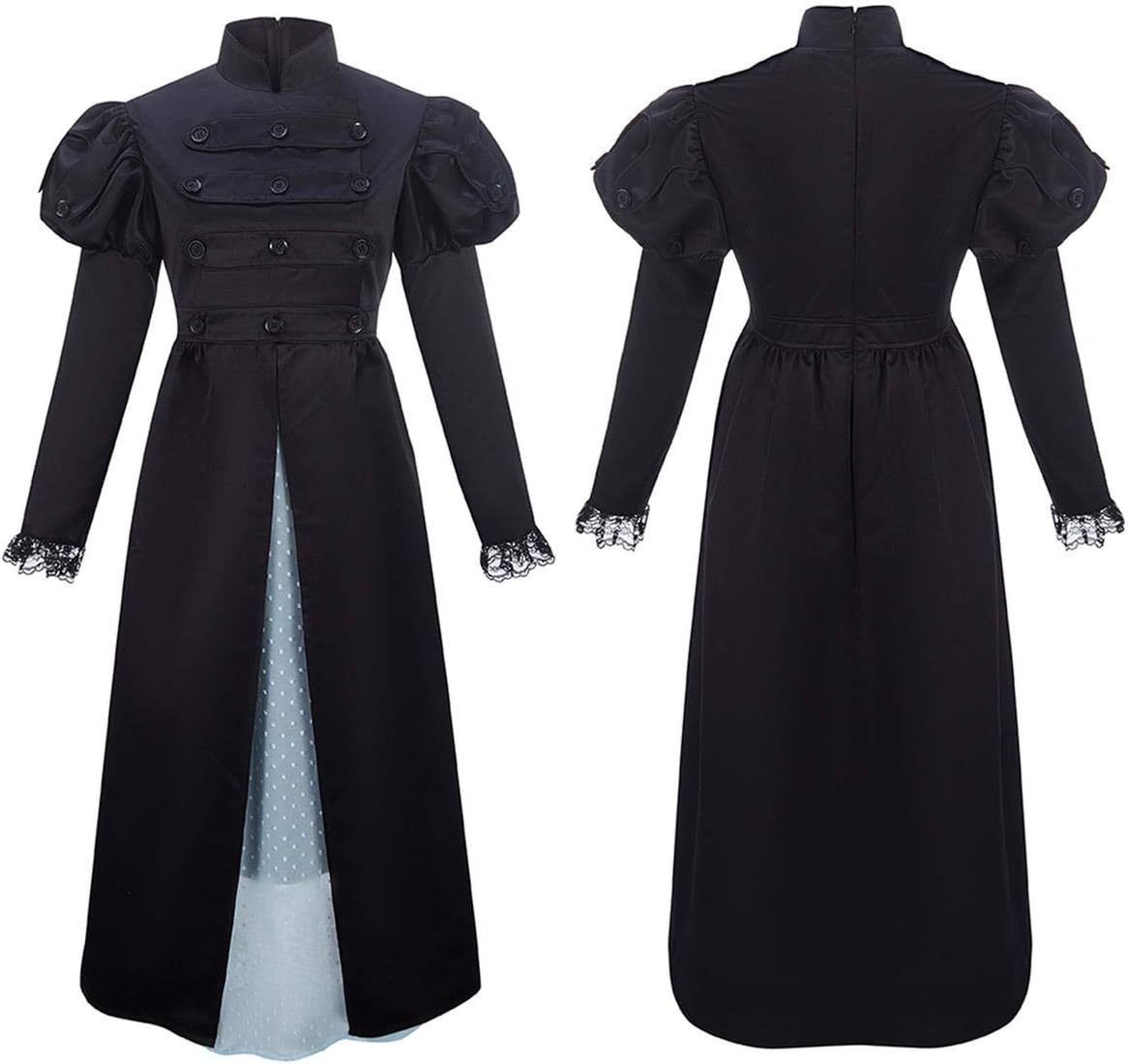 Yejue Royal Colonial Girl Child Princess Costume Hamilton Show Cosplay Medieval Victorian Stage Dress