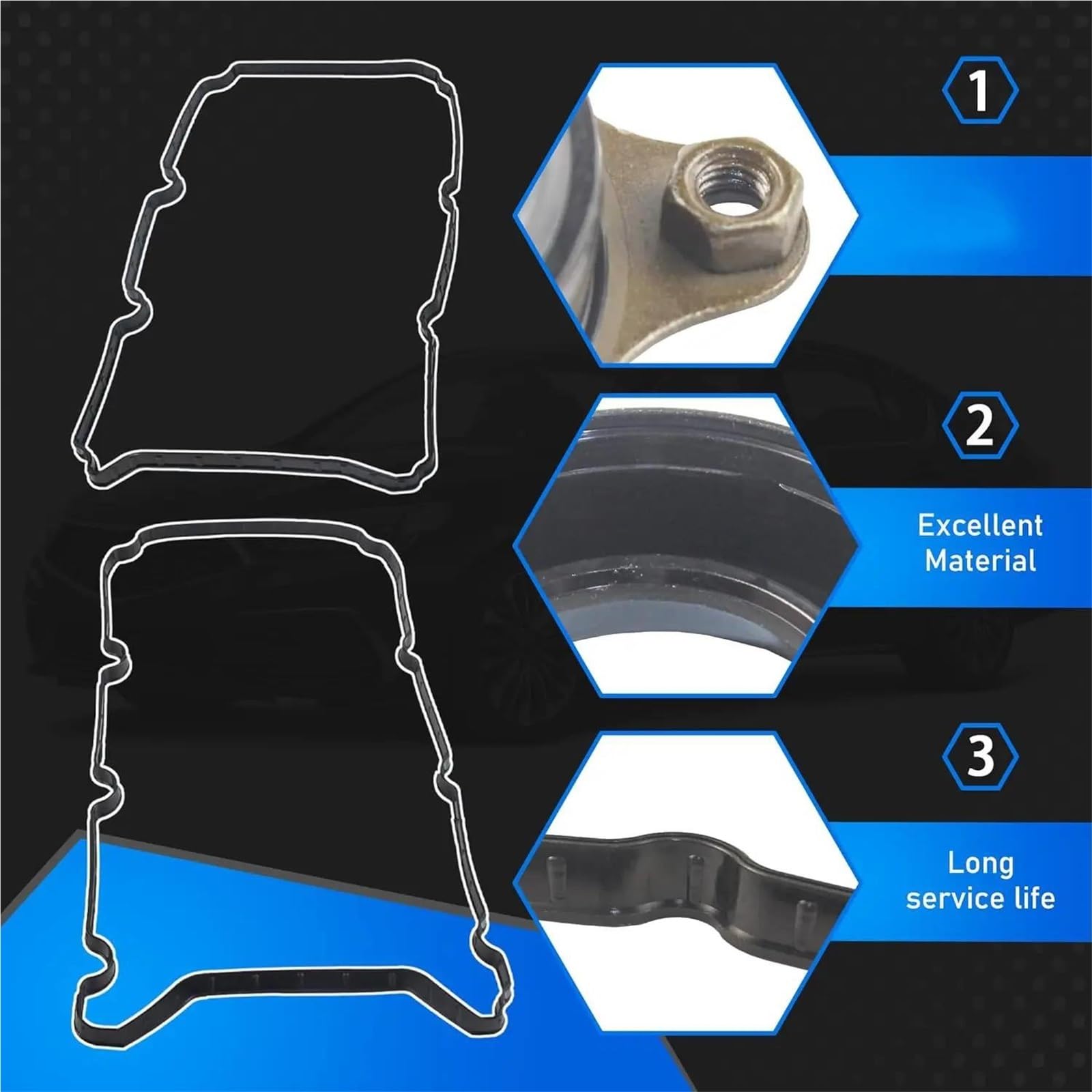 Accessori Auto: Kit guarnizioni Coperchio valvole Motore per Pilot 2016-2021 12050-5G0000 0362072