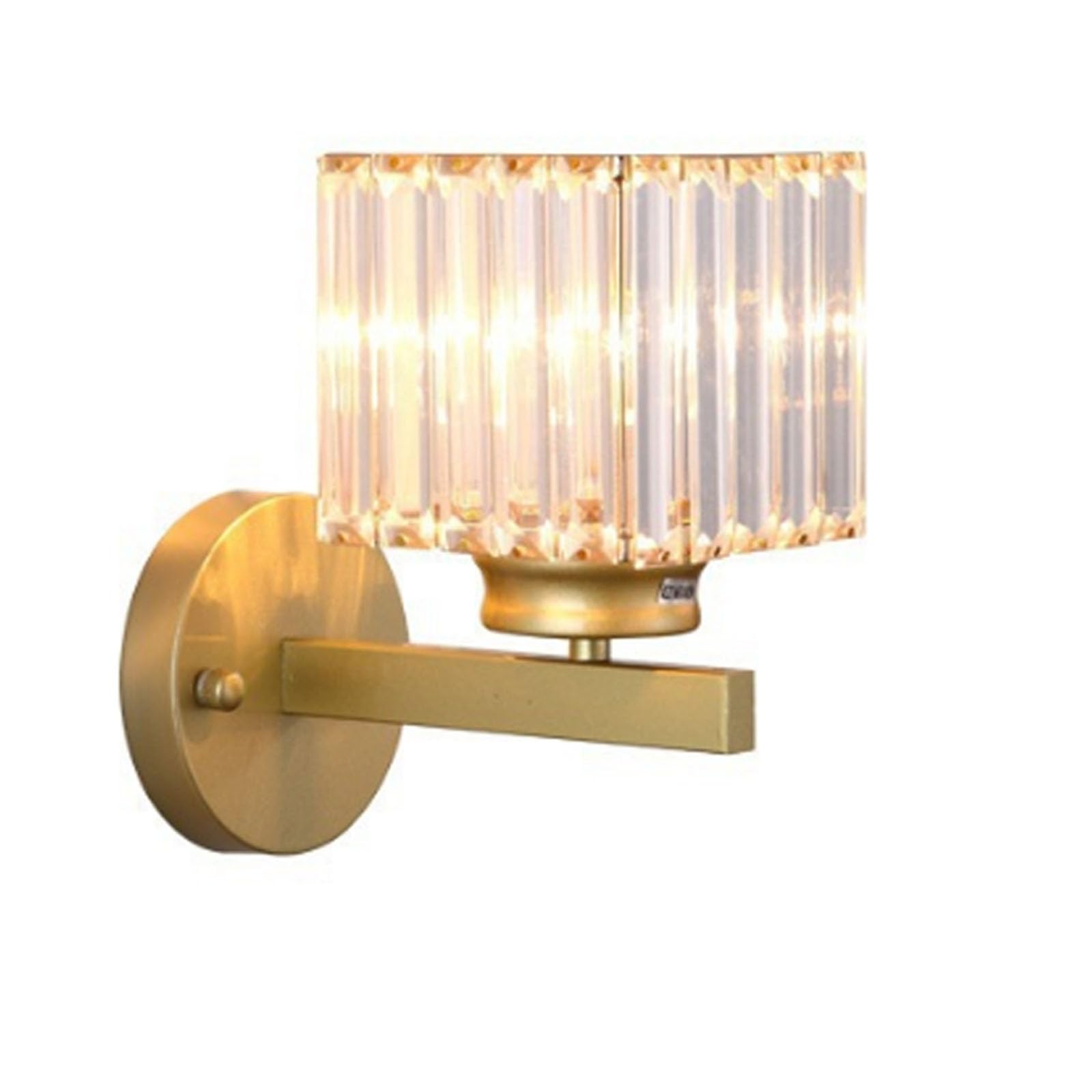 FZQSXAZU Wall Lighting Fixtures,Wall Sconces lights,Bathroom Vanity Glass Lamps,Small Lights for Living Room Bedroom Hallway Over Mir(Color:Gold Square)