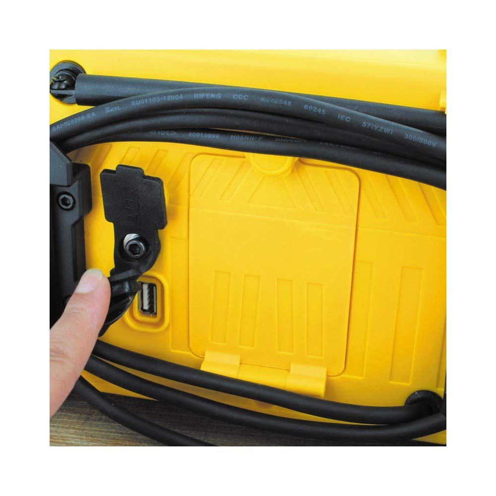 Radio FM Metronic para Obra Profesional Bluetooth, 20W, Doble Alarma, Toma USB, 99 presintonías, alimentación eléctrica (bateria Opcional)