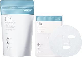 H& アッシュアンド 水素 入浴剤 無香料 (750g) &フェイスマスク(セット)【国産 保湿 ギフト】