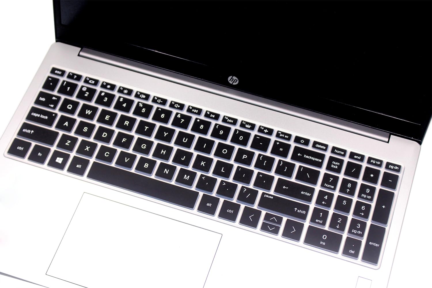Keyboard Skin Compatible for 15.6" HP Pavilion Laptop 15-eg 15t-eg 15-eh 15-er Series 15t-eg000/eg100/eg200 15-eg3053cl, HP 17-cn 17-cp 17z-cp000 17z-ca200 Series 17-cn0023dx 17-cn0025nr (Black)