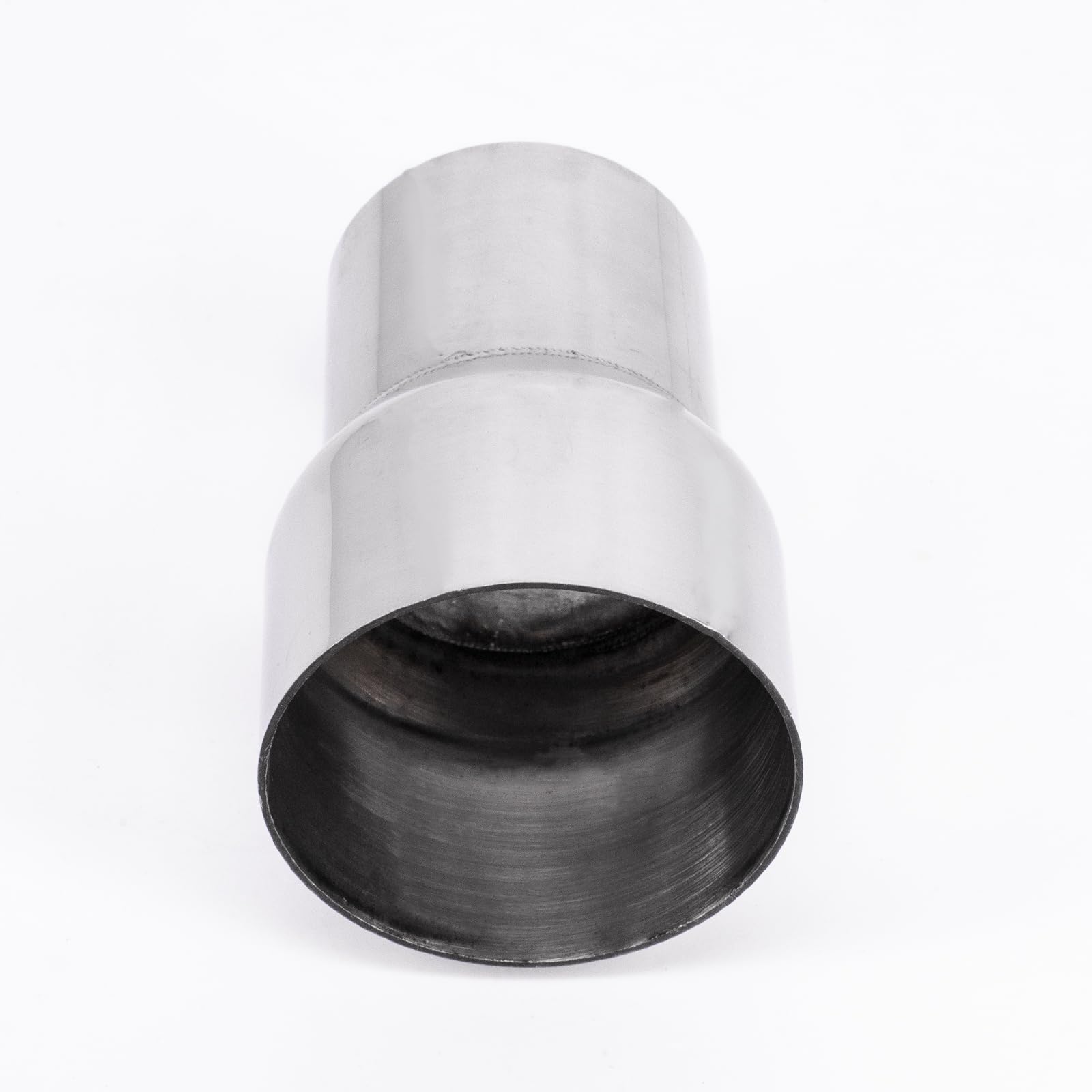 Adattatore per tubo di scarico Tubo di collegamento in acciaio inox per connettore di scarico Riduttore Dilatatore Modifica dei tubi di scarico dell'auto (54mm-66mm)