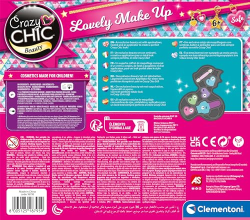 Clementoni Lovely Make Up pour Enfants 18795 - vue 4