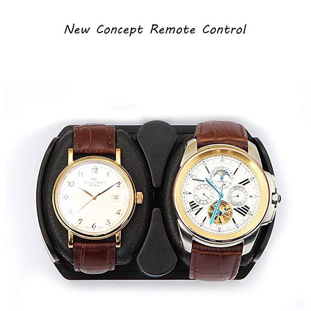 Caricatore Automatico per Orologi, Scatola Diaplay per Orologi, 5 modalità di Rotazione E Moto Silenzioso, Morbido Poillow, Orologi Meccanici Adatti, 2+3