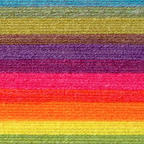 Image of Lion Brand Yarn, Colorful Mandala Bonus Bundle Yarn for Knitting, Crocheting, and Crafting, Gnome, 1 Cake