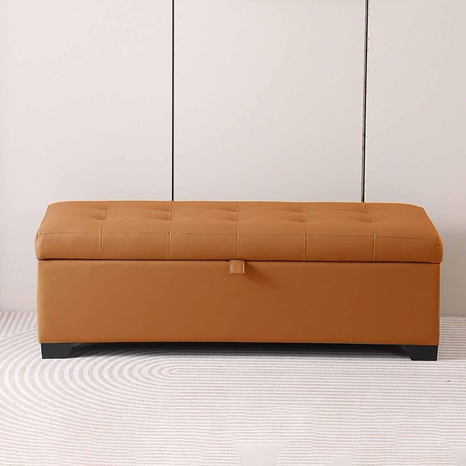 FCXWEVR Wooden Sto Bench with Cush Entryway Seating Shoe Bench with Legs Bedroom & Living Room Ottoman Slish Footrest for Home nizat