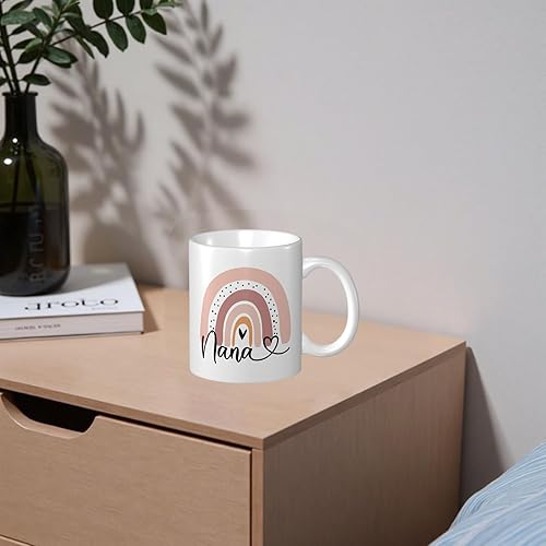Vista 14 de Divertida taza de café Mimi, novedosa taza de regalo de cumpleaños de Navidad para mujeres, abuela, abuela de nieta o nieto, regalo de taza de té