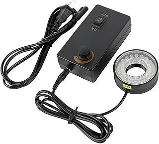 Zubehör für Mikroskope, Illuminatoren für Mikroskope, 6500 K, 40 LEDs, Ring Light, Installation, Gewinde 28 mm, 42 mm, für...