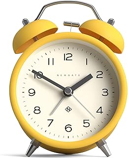 NEWGATE® Charlie Bell Echo Alarm Clock | Modern take on Classic Twin Bel...
