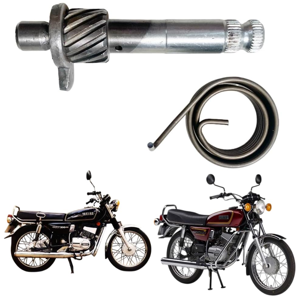 Road Religion Genuine Kick Shaft with Spring - Compatible Replacement compatible with Yamaha RX100/RXG135/RX135 (Original)-image-43