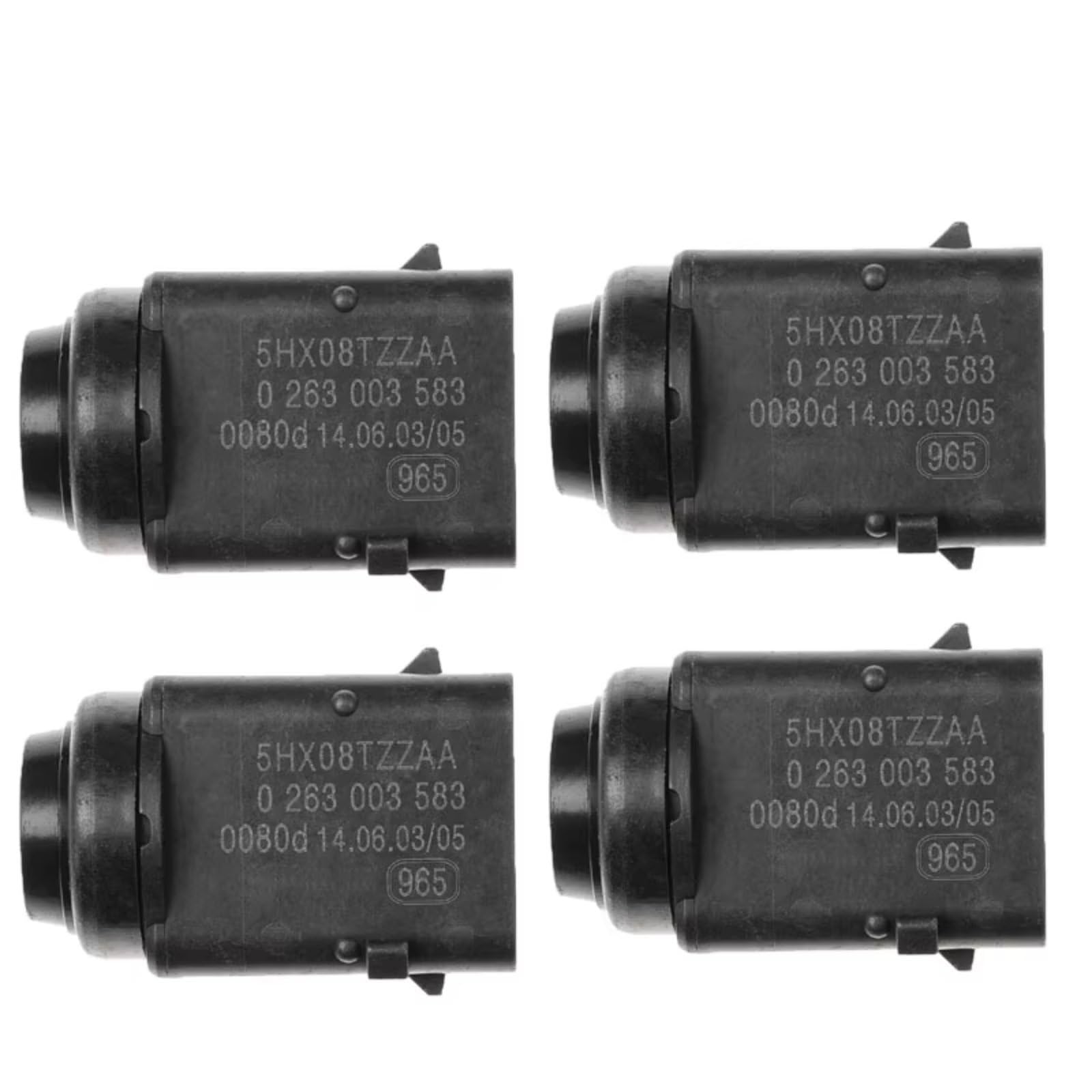 Sensores Aparcamiento Coche para Chrysler 300C 5HX08TZZAA 0263003583 4X para Sensor de estacionamiento para PDC Radar Parking Sensor