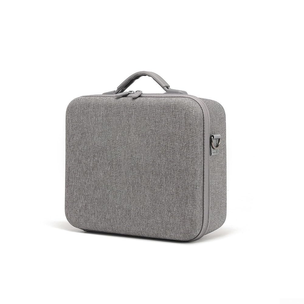 Funda de transporte para XGIMI PLAY 66E, almacenamiento portátil elegante mochila de proyector gris compatible con BKANO PLAY6 Standard Shoulder Bag Box (negro)