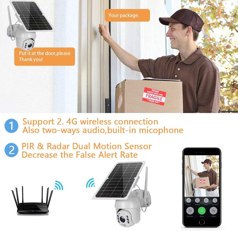 80% Off Discount Solar Security Camera - INFITYLE Outdoor Wireless Cam HD 1080P PTZ WiFi Home Spotlight Cameras System with Color Night Vision, 2-Way Audio, PIR Motion Detection, Cloud/SD Card Storage 🛒 Crazy Deals Solar Security Camera - INFITYLE Outdoor Wireless Cam HD 1080P PTZ WiFi Home Spotlight Cameras System with Color Night Vision, 2-Way Audio, PIR Motion Detection, Cloud/SD Card Storage