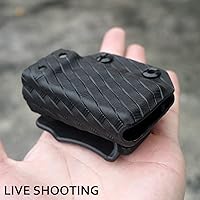 Vista 54 de POLE.CRAFT IWB/OWB - Funda para cargador Kydex - Mag Carrier se adapta a: 0.354 in .40 Double Stack/0.354 in .40 Single Stack - P365 1911 Glock 19