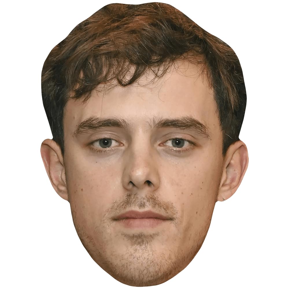 Jack Barton (Stubble) Celebrity Mask, Flat Card Face, Fancy Dress Mask