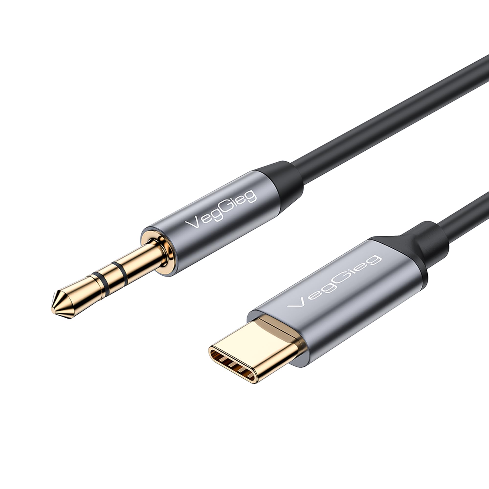 VegGieg USB Type-C to 3.5mm Aux Hi-Fi Ses Kablosu 1 Metre