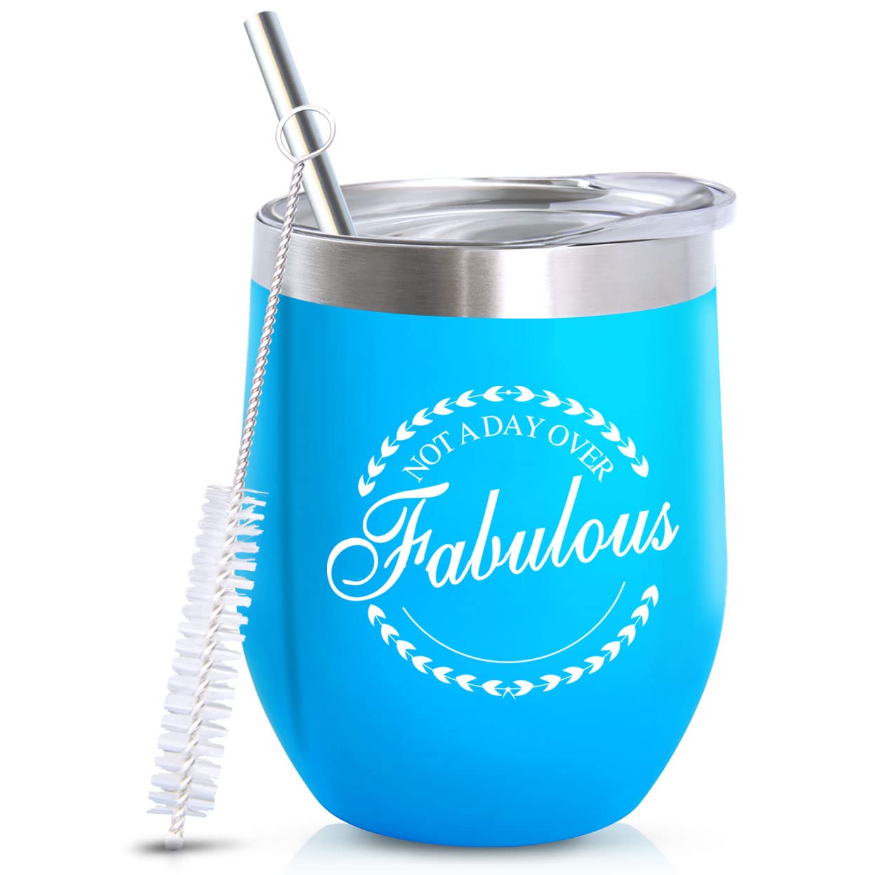 Wine Tumbler Funny Gift Blue