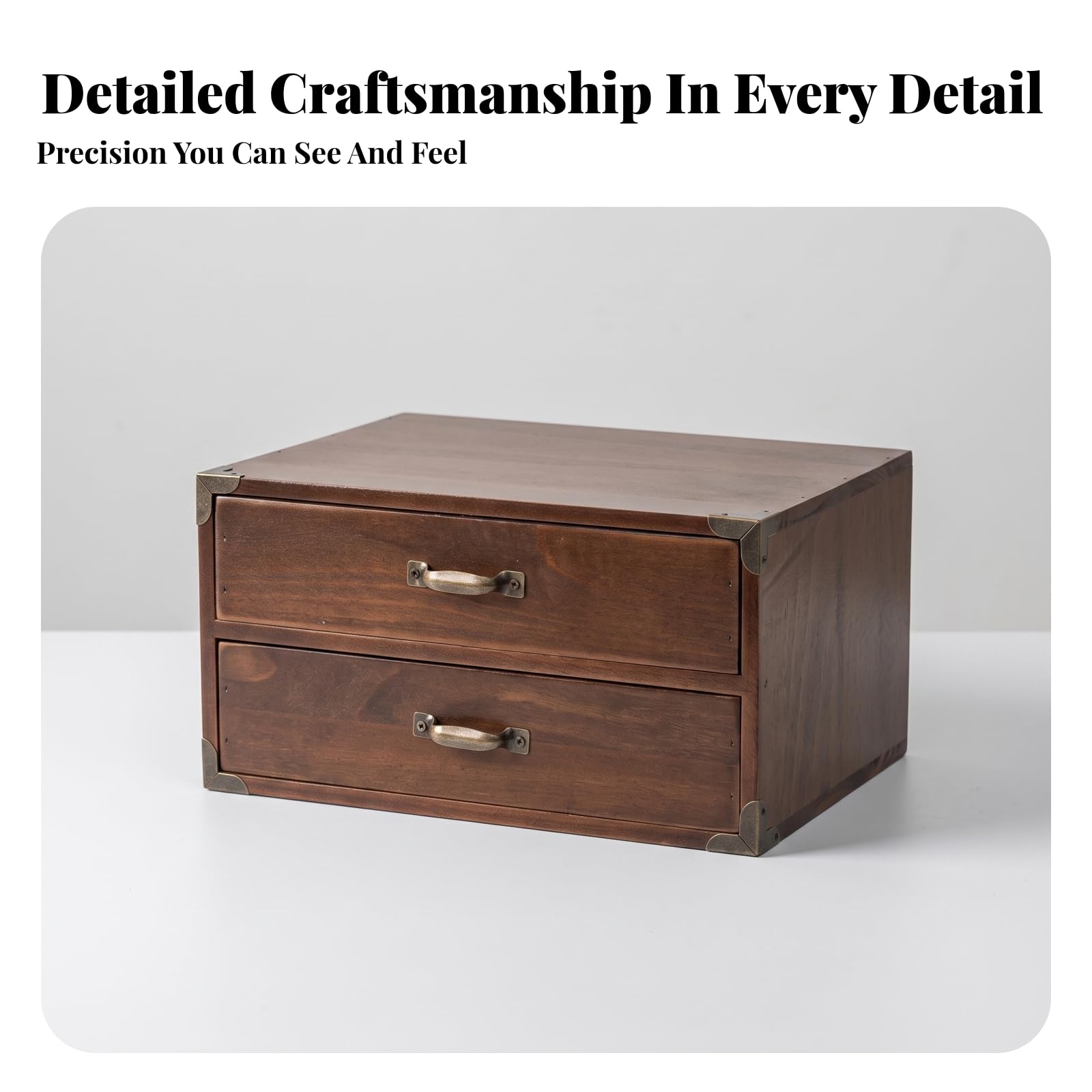Meuble Rangement Tiroirs | Style Rustique Vintage, Organiteur Bureau, Stable, Mini, pr Coiffeuse, Atelier, Professionnels, Artistes, Couches