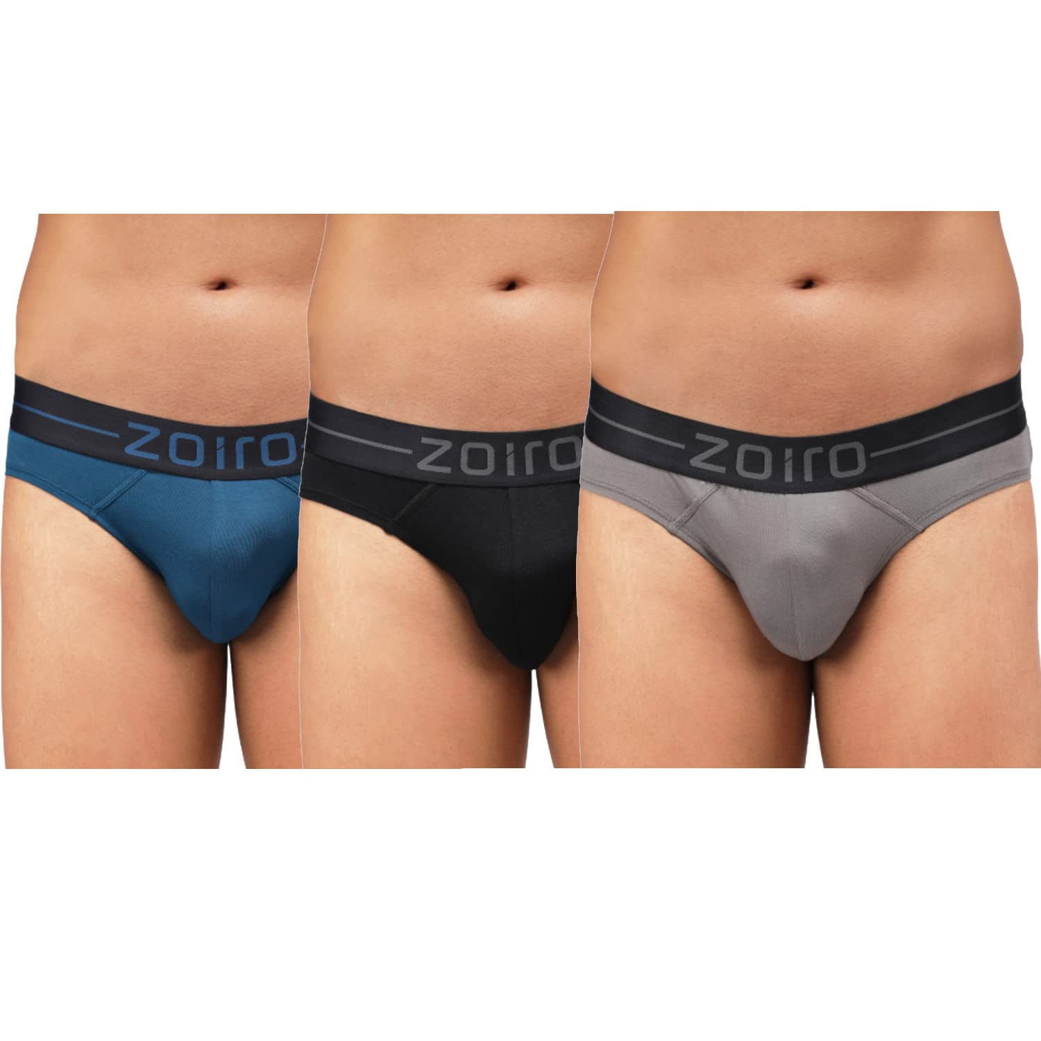 zoiro Modal Cotton Soft Men's Brief (Combo Pack)-picture-27