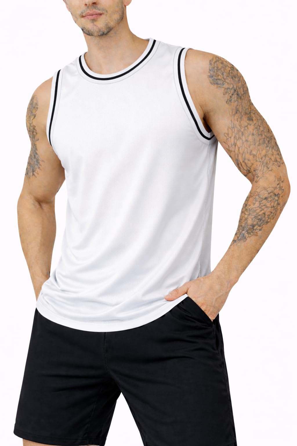 Men's Sleeveless Waffle Tank Top Vest | Lightweight Gym & Casual Wear | Breathable Summer Undershirt