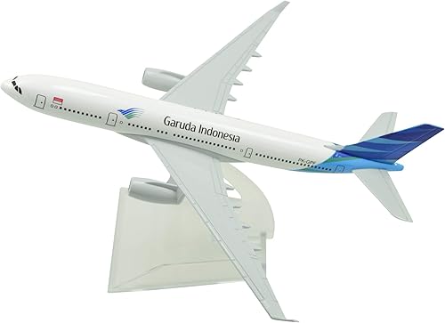 Miniatura 5 de TANG DYNASTY (TM) 1400 6.3 in Airbus A330 Garuda Indonesia Metal Avión Modelo Avión Modelo Avión Juguete