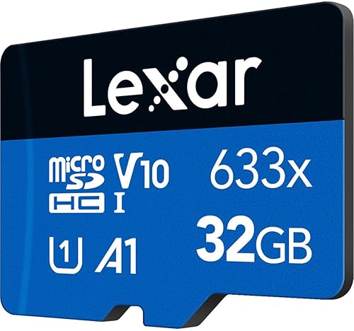 Miniatura 3 de Lexar Tarjeta micro SD 633x de alto rendimiento de 32 GB (paquete de 2) con adaptador SD, UHS-I, C10, U1, A1, video Full HD y 4K, lectura de hasta