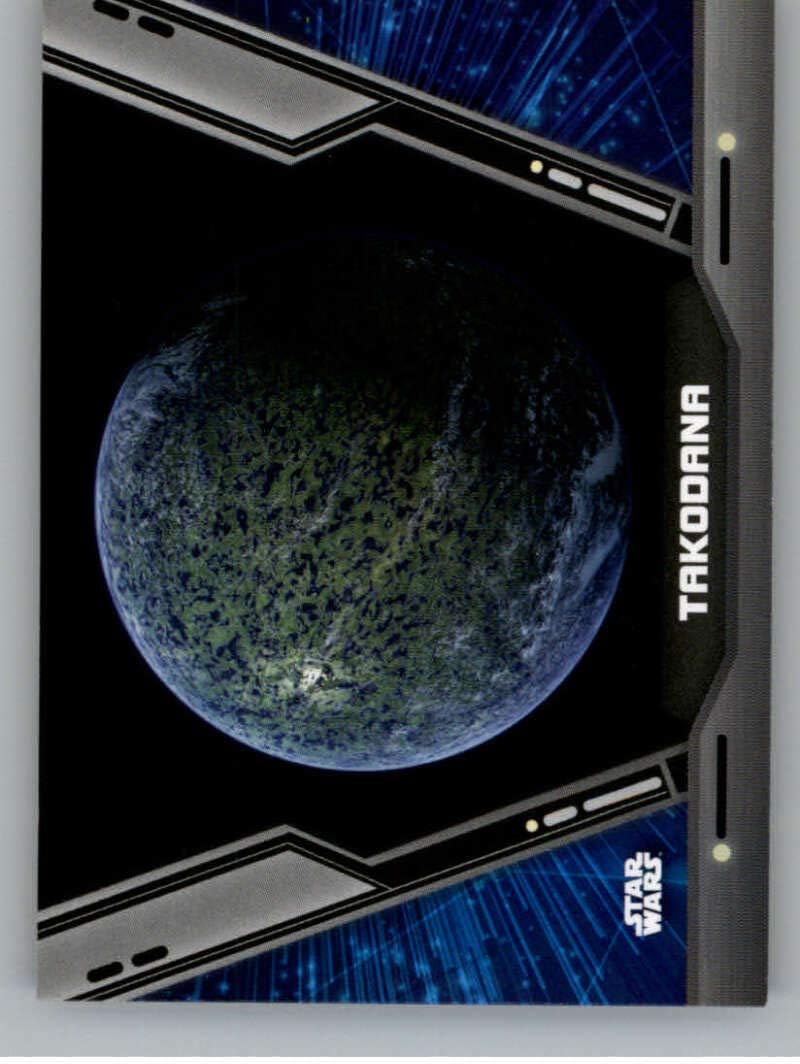 2020 Topps Star Wars Holocron Series Charting the Galaxy CG14 Takodana Official Collectible