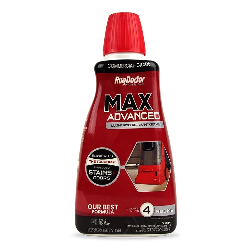 Rug Doctor Max Advanced Multi-Purpose Limpador Concentrado para Carpetes, Frasco de 1,54 L