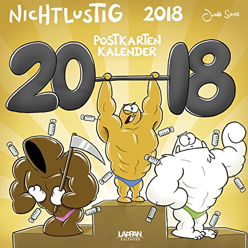 Nichtlustig Postkartenkalender 2018
