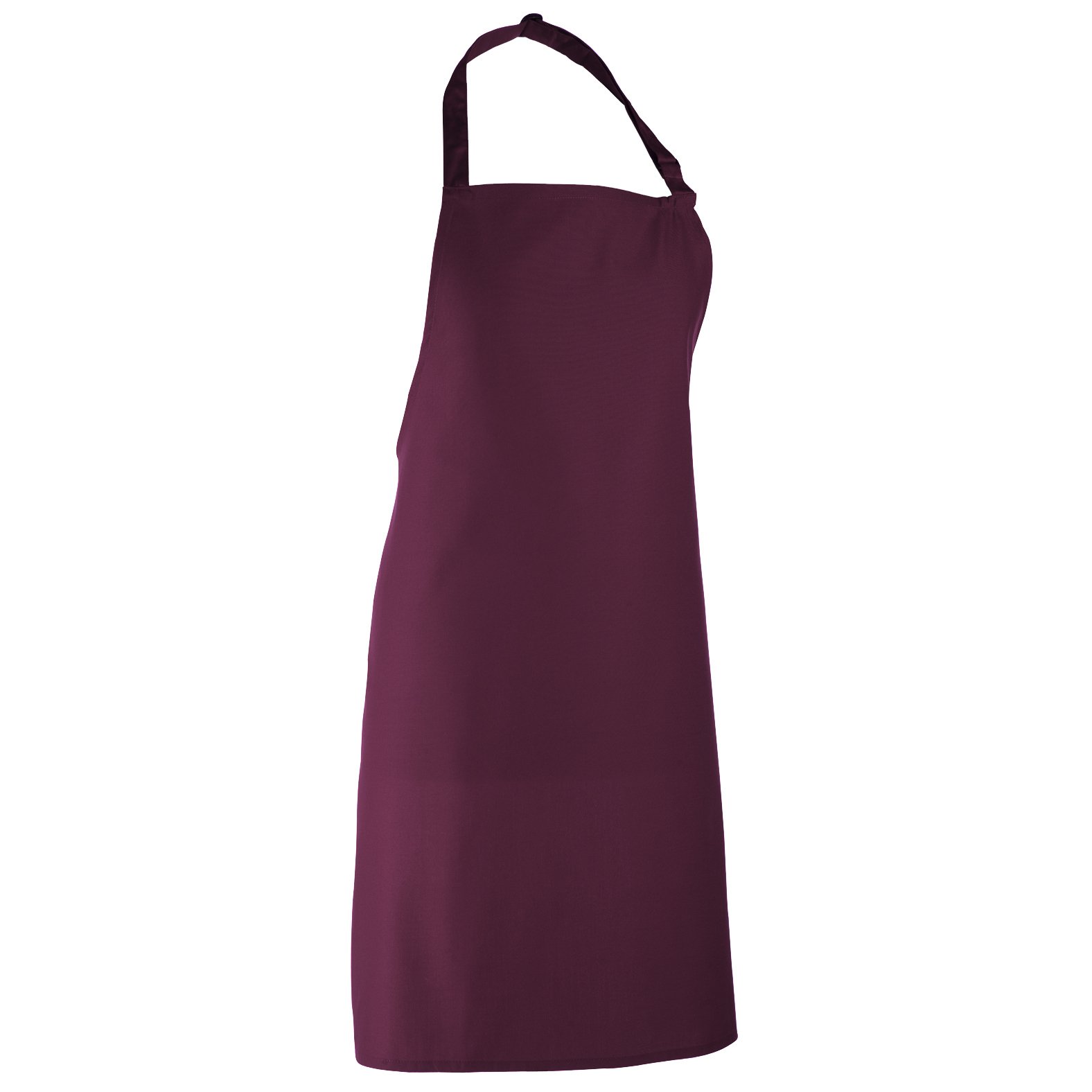 Premier Colours Bib Apron/Workwear (One Size) (Aubergine)