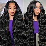 Ablyea 13x6 Body Wave Lace Front Wigs Human Hair 200% Density 13x6 HD Transparent Frontal Wigs Human Hair for Women Pre Plucked Body Wave Glueless Wig 26 Inch