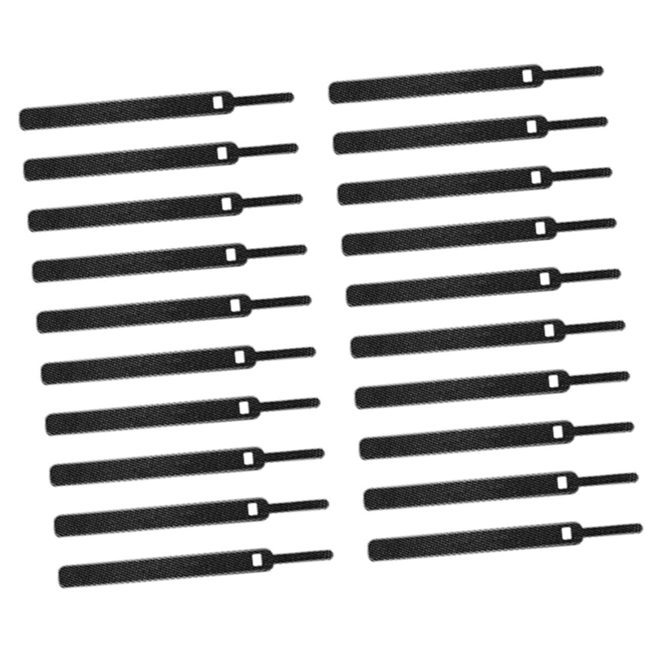 40Pcs Adjustable Reusable Cable Ties Cord Management Straps for Home Office Electronics Organizing Wire Bundling and Cable Storage