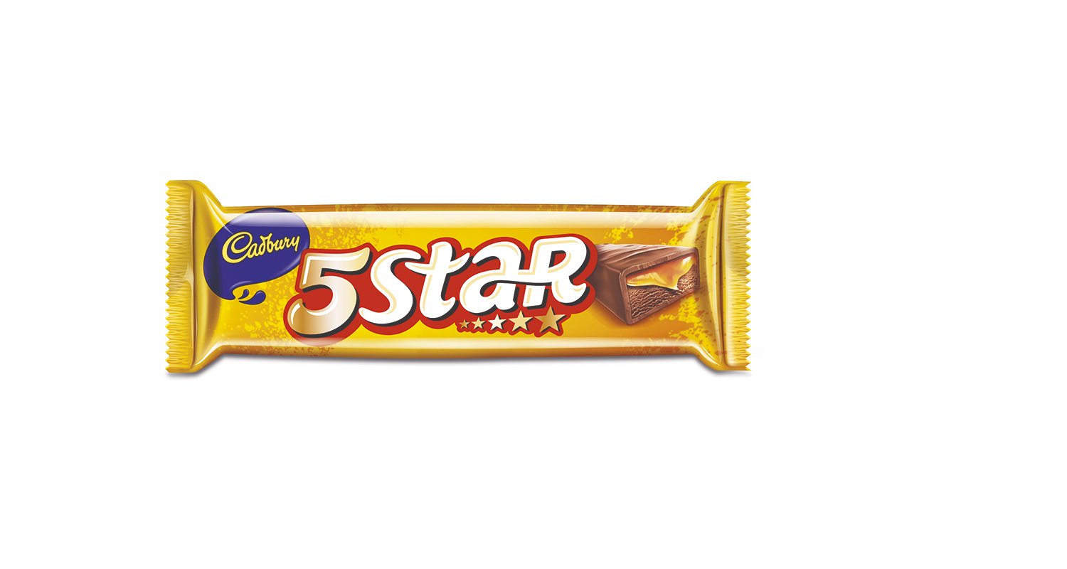 Cadbury Five Star Chocolate Bar, 20Gram