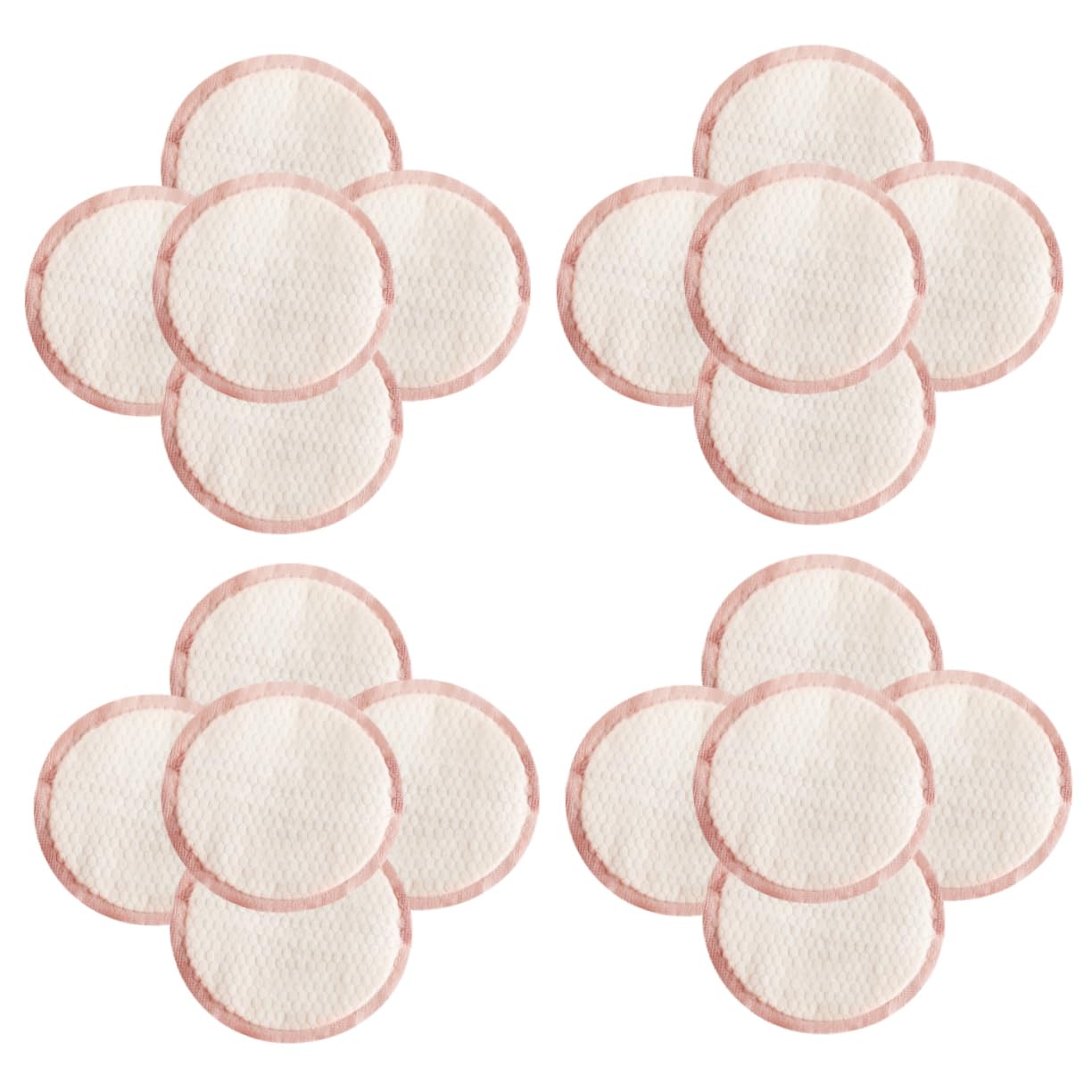 RORPOIR Nursing Pad Set 24 Disposable Breast Pads Leakproof Breathable for Lactating Moms Non-Woven Fabric for Milk Overflow