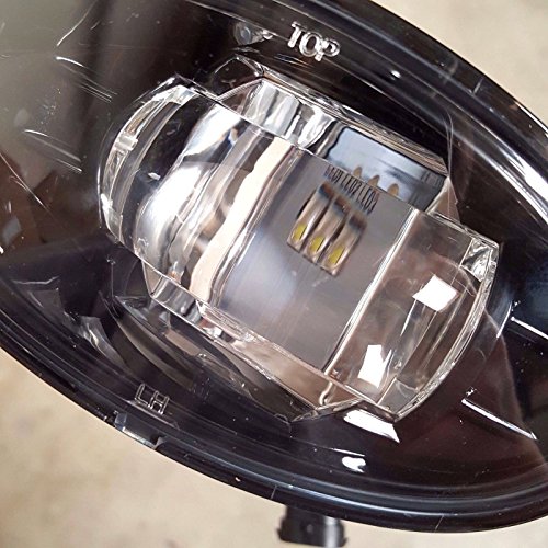 Ledin For Honda Led Fog Lights Set 2008-2010 Accord 2009-2011 Civic Sedan 2014-2017 Odyssey Clear Lens Xenon White Pair #TOP5