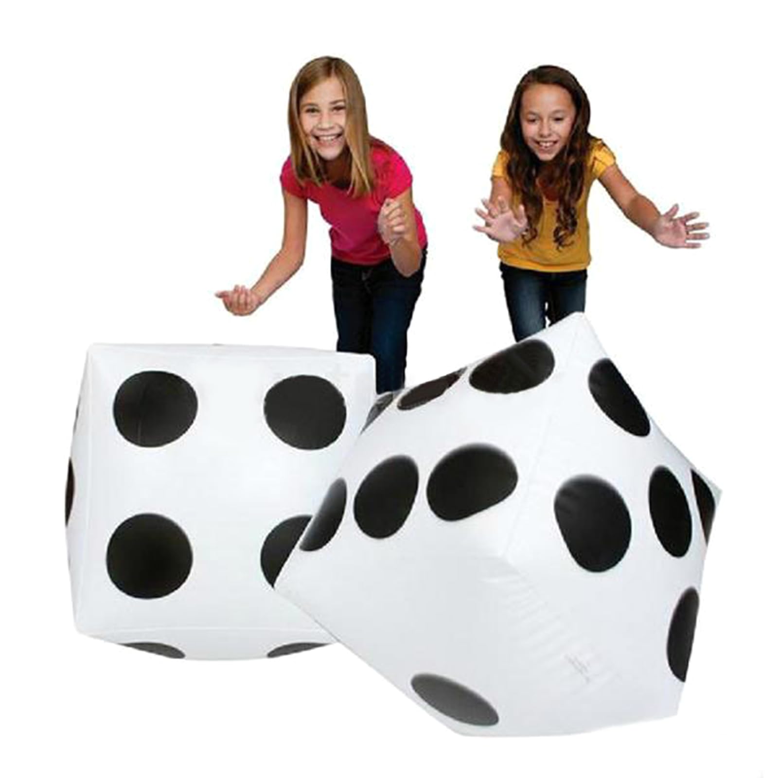 4 Dadi Gonfiabili Grandi Dimensioni Dadi Grandi Dimensioni 17.7 Per Bambini Compleanno Festa Natale Gioco Giocattolo Educativo Per Bambini Gioco Dadi