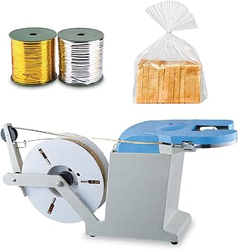 Automatic Bread Bag Twist Tie Machine,25w,110v-220v, Golden Wire Candy Bag Tying Machine, Toast Bag Twisting Tie Machine, Bag Twist Tie Dispenser
