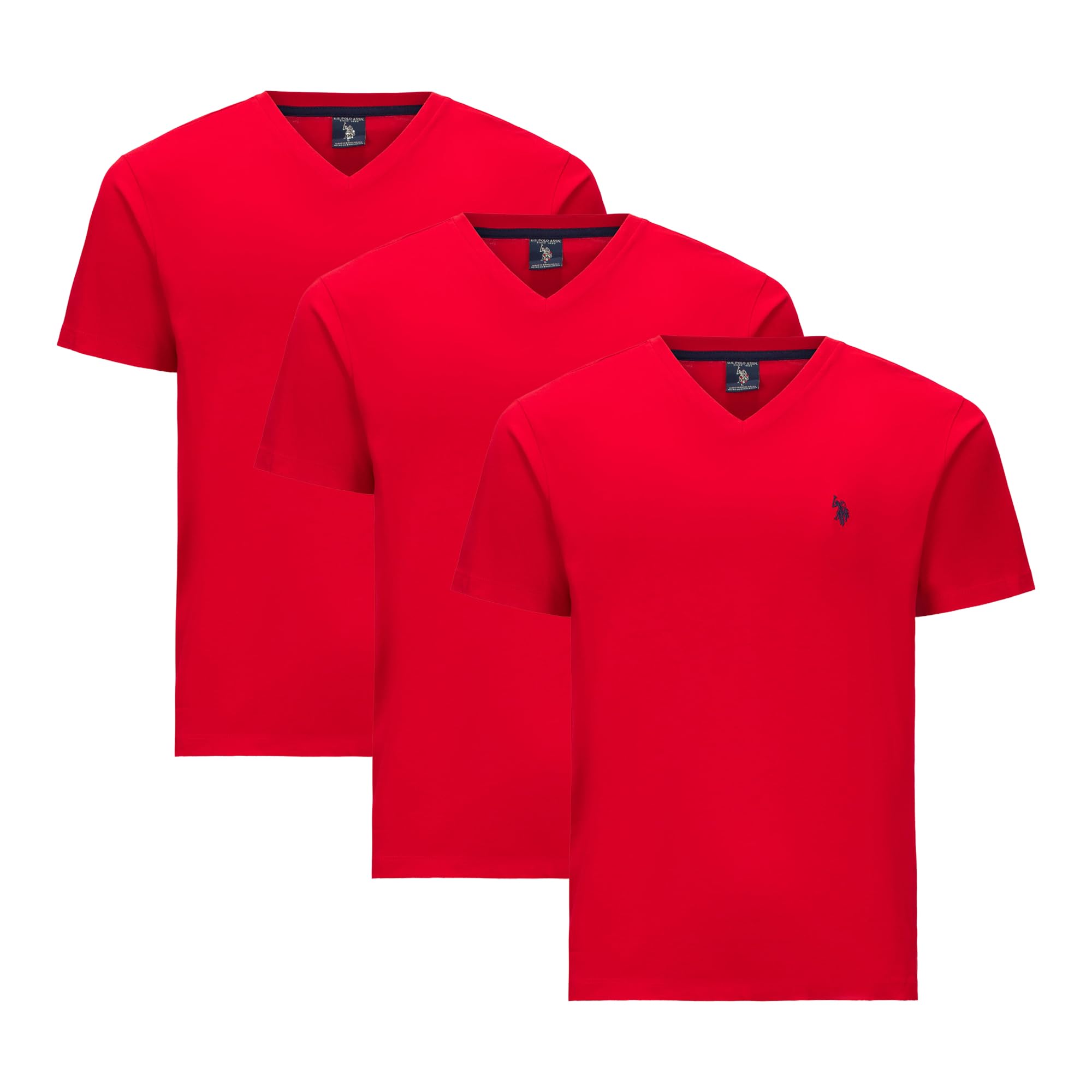U.S. Polo Assn. Men's Solid V‑Neck T-Shirt