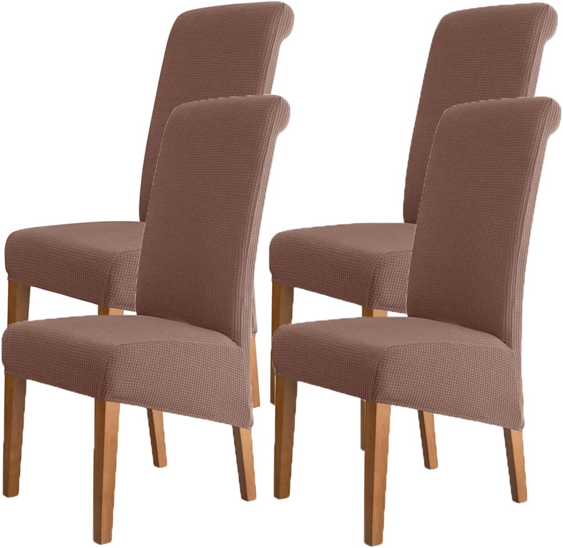 Stretch XL Oversized Dining Chair Covers Waterproof Chair Covers Soft Spandex Large