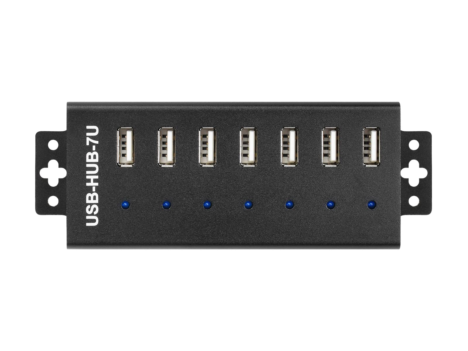 Waveshare HUB USB di grado industriale che estende 7 porte USB 2.0 stabili e affidabili Prestazioni robuste e durevoli con una varietà di funzioni di protezione