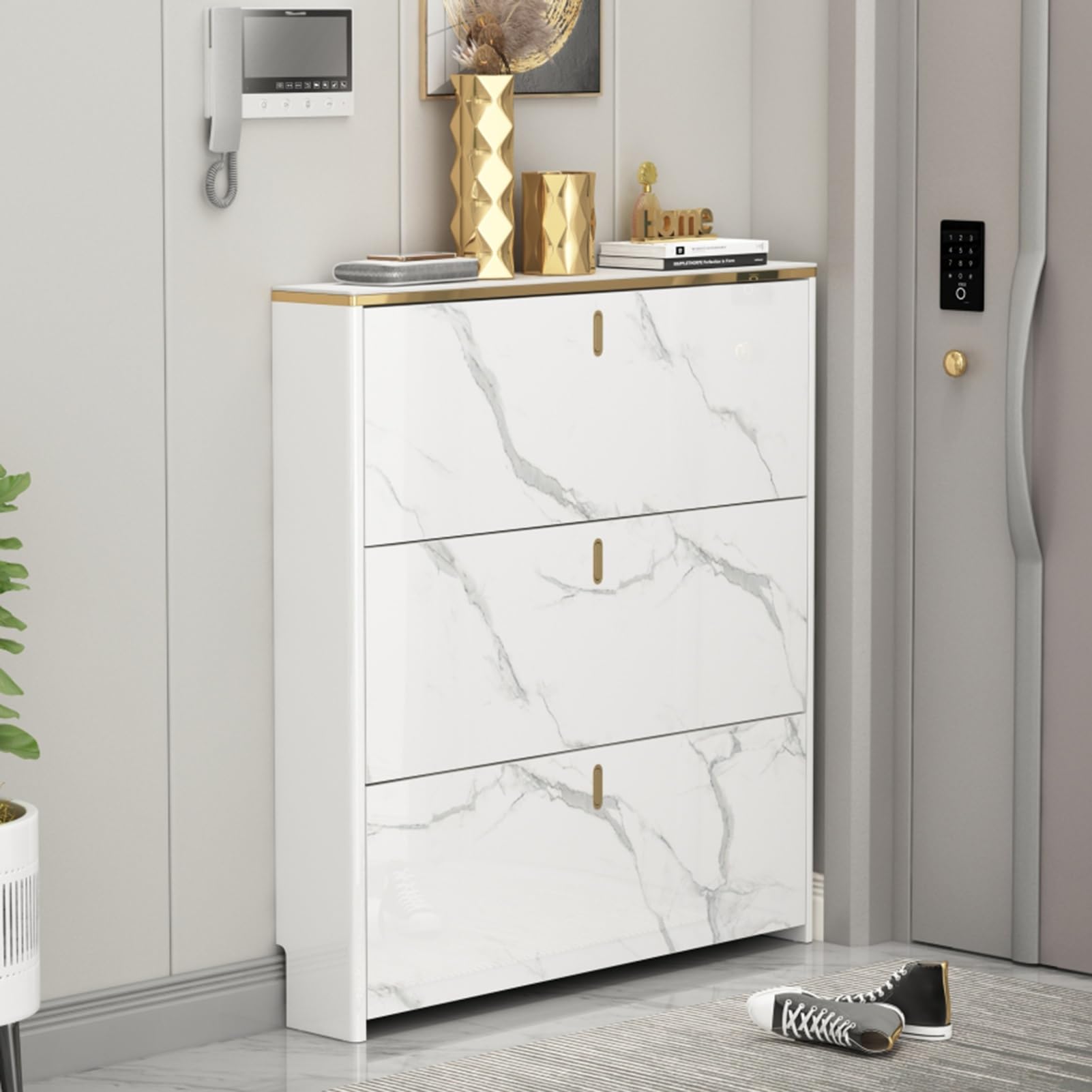 Meuble à chaussures élégant et compact pour sublimer votre intérieur