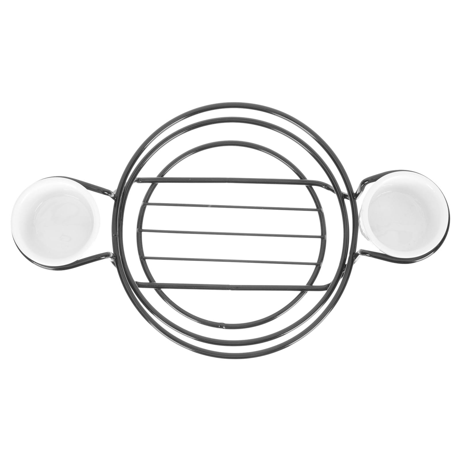 HEALEEP 1 Set Versatile Iron Basket for Snacks Fruits Breads Decorative Storage Container for Kitchen Office Restaurant Home Breathable Design for Freshness Easy Draining