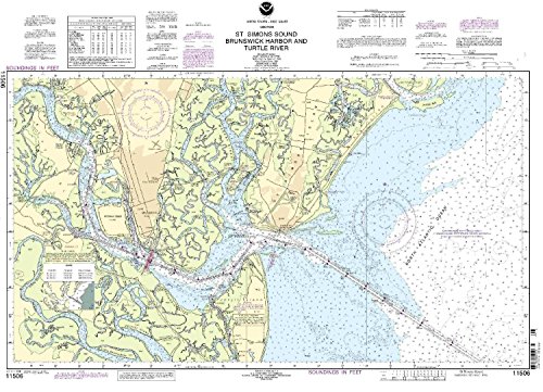 11506--St. Simons Sound, Brunswick Harbor and Turtle River