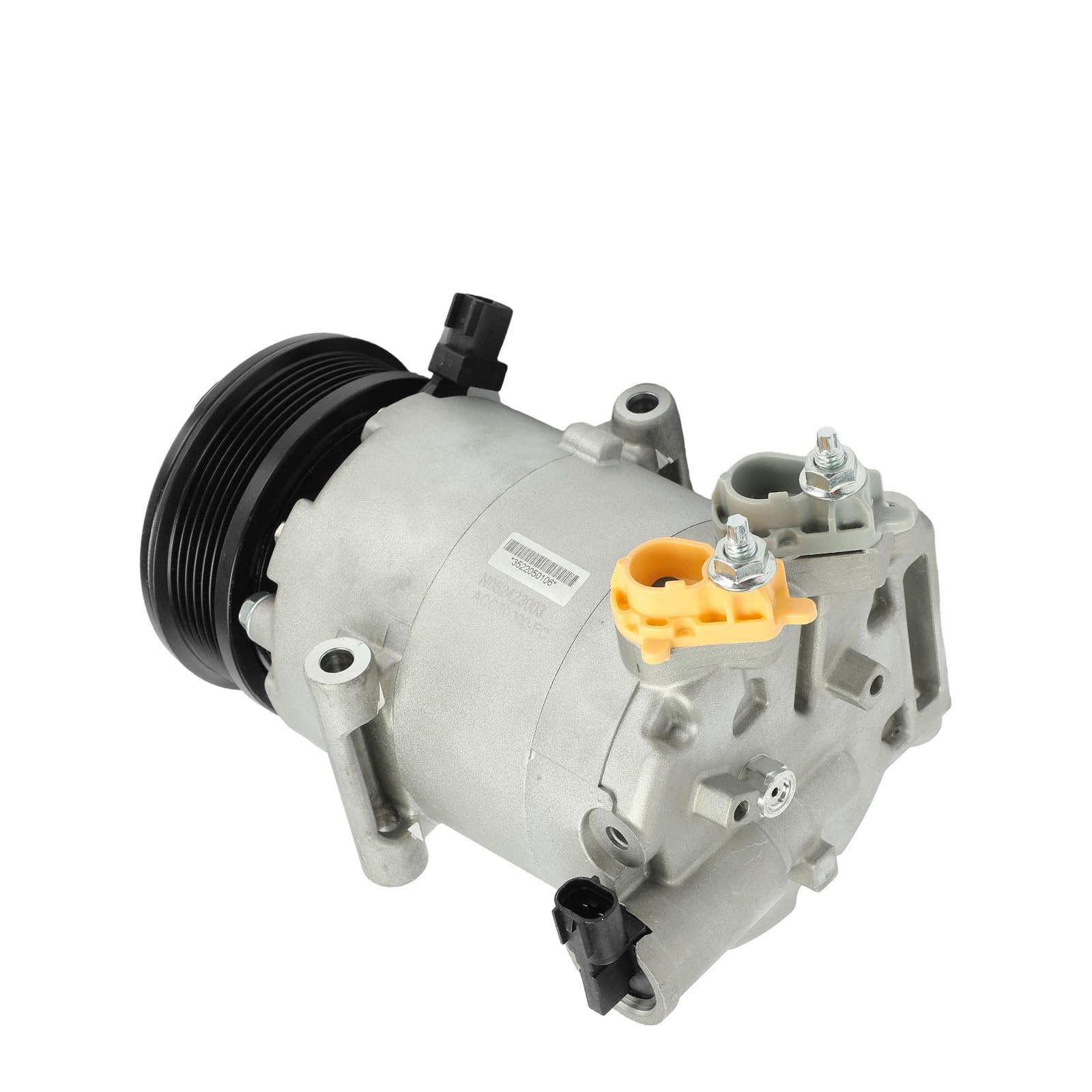 Frankberg Compresor de aire acondicionado con embrague, gasolina, 1840807 | Compatible con: K.u.g.a II DM2, Furgoneta Transit Connect V408/MPV, Tourneo Connect/Grand Tourneo Connect V408 MPV