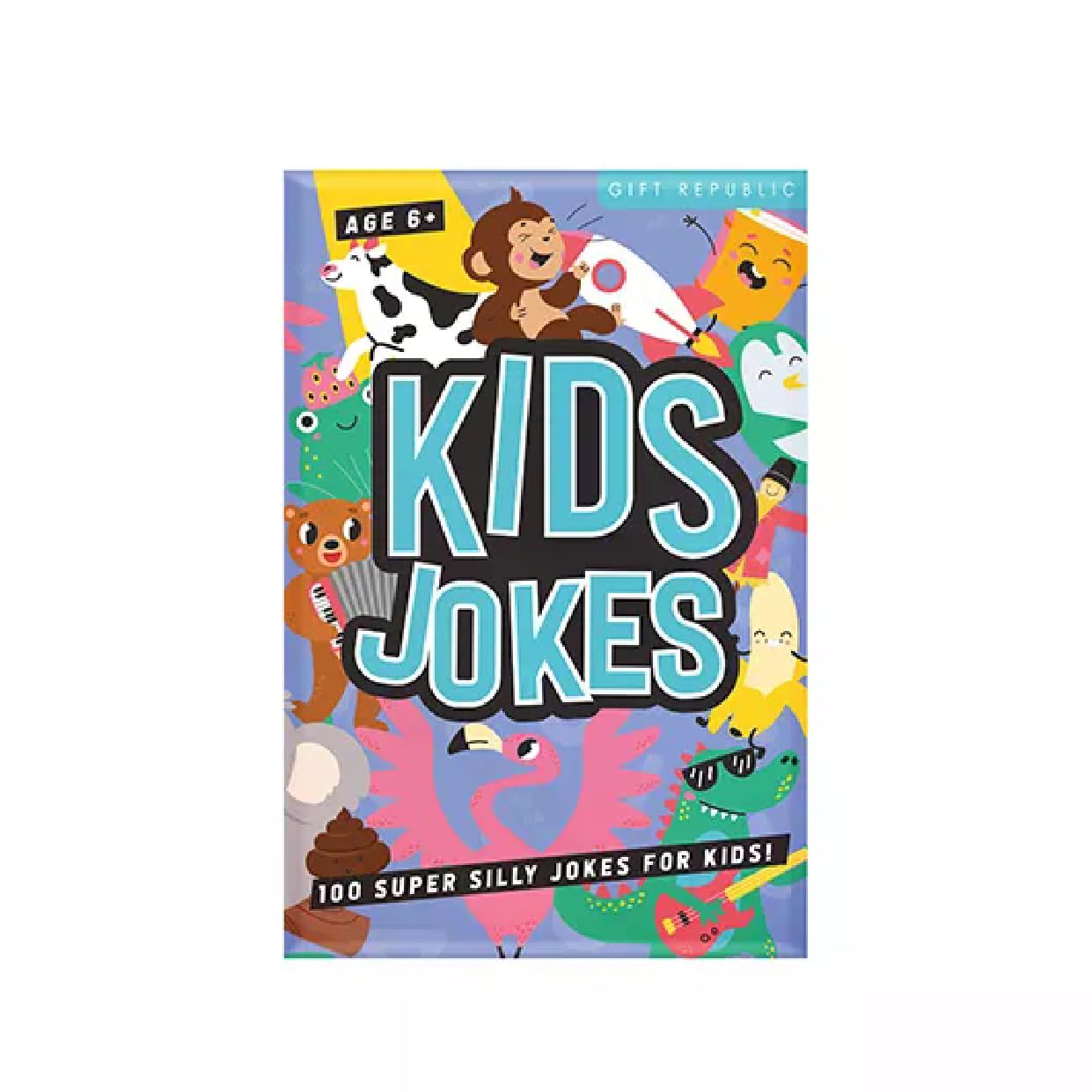 Kids Jokes Card Pack – 100 Super Silly Joke Cards for Children | Funny Family Party Game & Travel Entertainment