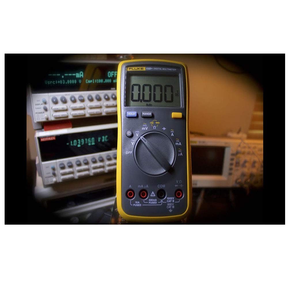Multímetro digital Fluke 15B+ de INSTRUKART