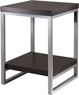 Winsome Wood Jared End Table, Espresso Finish